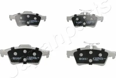 Produktbild von JAPANPARTS Bremsbeläge Bremsklötze HINTEN PP-005AF