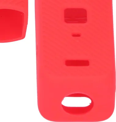 Image de Étui en silicone, coque de protection, cache objectif, avec cordon, adapté à l'appareil photo Pocket 2, rouge