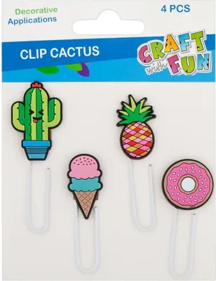 Image de Clip décoratif pour cactus 4pcs