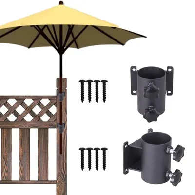 Immagine prodotto di Solidchoice - Supporto per ombrellone resistente, ideale per balconi e giardini