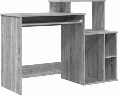 Obrázok produktu pre vidaXL Stôl Grey Sonoma 120,5 x 44 x 88,5 cm Materiál na báze dreva