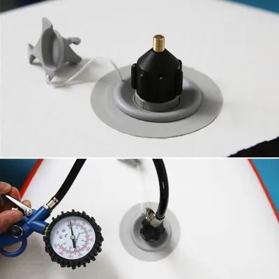 Produktbild von Aufblasbarer Ventiladapter mit 4 Gasdüsen für SUPs und Boote