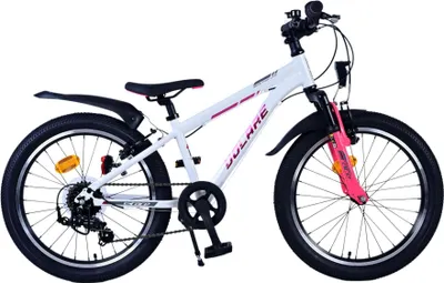 Produktbild von Volare XC Race Kinderfahrrad - 20 Zoll - 7 Gänge - Weiß Rosa