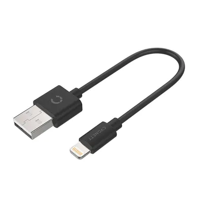 Produktbild von Cygnett-Kabel, USB zu Lightning, 12 W, 0,1 m, schwarz