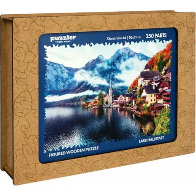 Image de PUZZLES DE COULEURS EN BOIS - Lac d'Halstatt