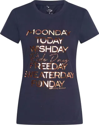 Produktbild von Imperial Riding T-Shirt IRHRide Day navy kurzarm FS/23, Größe:L