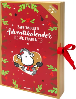 Produktbild von Adventskalender Zaubersocken "Für Frauen"