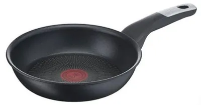 Produktbild von Tefal Unlimited G2550772, Rund, Allzweckpfanne, Schwarz, Titan, 175 °C, Aluminium