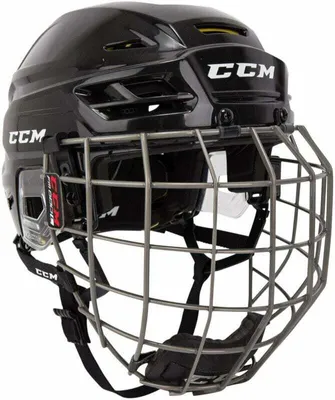 Zdjęcie produktu dla Kask hokejowy CCM Tacks 310 Combo SR Black S