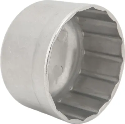 Image de 86mm/3.39in Oil Filter Wrench Socket Cap Sliver Heavy Duty Stainless Steel Removal Tool (outil de démontage de filtre à huile en acier inoxydable)