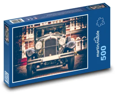 Zdjęcie produktu dla Puzzle 500 Samochód Zabytkowy - pojazd historyczny - martinpuzzle