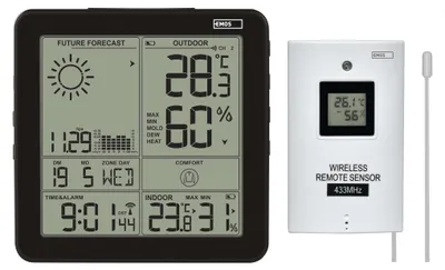 Domácí bezdrátová meteostanice E5080