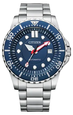 Produktbild von Citizen Automatik Armbanduhr NJ0121-89L Blau Edelstahl