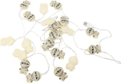 Image de Lumières d'extérieur à 20 LED pour la fête de la Toussaint Décoration d'intérieur avec momie