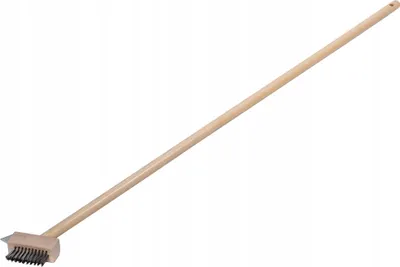 Produktbild von Bürste für Pflastersteine - Scheuerbürste - Holzstiel 135 cm