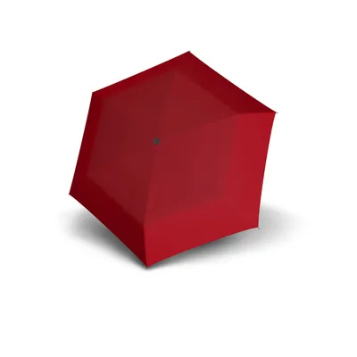 Produktbild von doppler Taschenregenschirm Regenschirm RS.Carbonsteel Slim Uni Red rot
