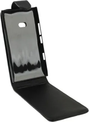 Produktbild von Schutzhülle Flip Tasche für Handy Nokia Lumia 900 Schwarz