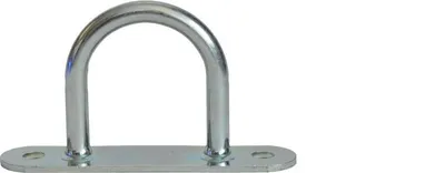 Produktbild von 30 Stück - Bügel-/ Riemenkrampen - 32x36 mm - Planenhaken - Stahl verzinkt