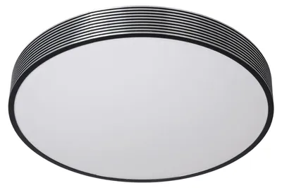 Produktbild von Lucide LED Deckenleuchte Malin Schwarz Ø39cm 24W 1920lm warmweiß 2700K 3-Stufen-Dimmbar