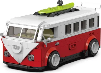 Produktbild von PB8807 - T1 Bus inkl. Vitrine (Happy Build)