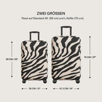 Produktbild von BURGA Imperial Zebra Luggage Cover M 23" (59x66cm)
