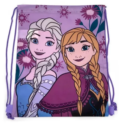 Produktbild von Disney Frozen Elsa Anna Sporttasche, Turnbeutel