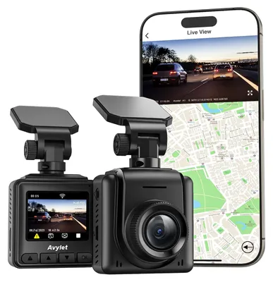 Productafbeelding van Dash Cam WiFi 2K met nachtzicht en parkeermonitor