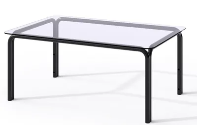 Obrázok produktu pre Konferenčný stolík Venice so sklenenou doskou 65x95x41,5 cm