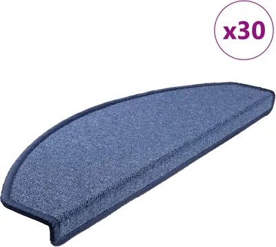 Produktbild von Stufenmatten 30 Stk. 65x24x4 cm Blau Halbrund Groß