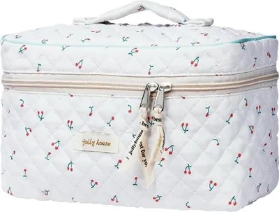 Image de Trousse de toilette Coton Fleuri Femme Grande Capacité