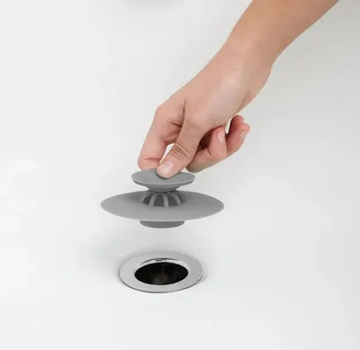 Produktbild von ALPINA Waschbecken-Sieb und -Stöpsel, Ø 10 cm