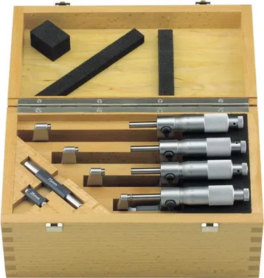 Produktbild von Mahr Bügelmessschrauben-Set 100-200mm