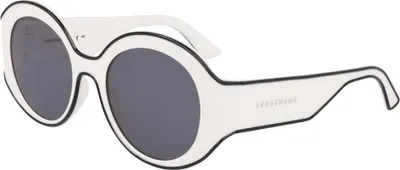 Zdjęcie produktu dla Okulary przeciwsłoneczne LONGCHAMP LO758S 107 IVORY 53/20/140 FEMALE