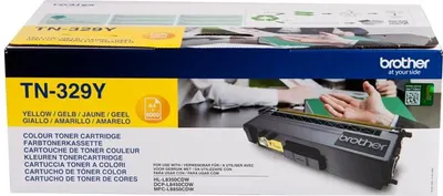 Produktbild von Brother TN-329YTWIN Tonerkartusche 2 Stück(e) Original Gelb