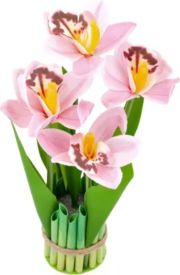 Produktbild von Dekolo Künstliche Blumensträuße Dekoration Zierpflanze Deko Narzissen Pink 27cm