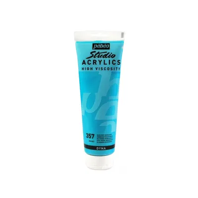 Produktbild von Irisierende Acrylfarbe - Blaugrün - 250 ml