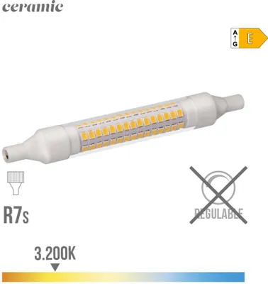 Image de Ampoule Led R7s 118mm 9w éclairage Led Linéaire R7s Chaud Et Efficace - Edm