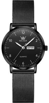 Produktbild von Elegante OLEVS NO-41521 Uhr in Schwarz – Zeitloses Design für jeden Anlass KP41521