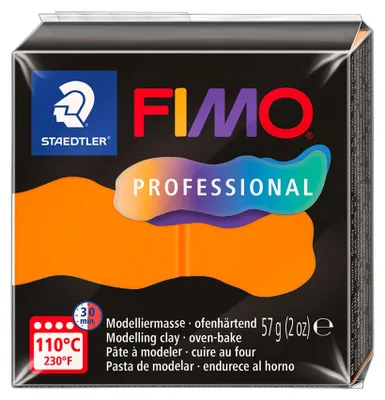 Image de Masa termoutwardzalna Fimo Proffesional 57 g pomarańczowy Staedtler - 4