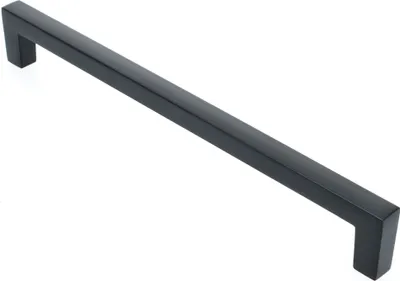 Produktbild von Möbelgriff BA 256mm, Küchengriff Schwarz matt, Schrankgriff modern