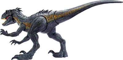 Produktbild von Jurassic World: Das gefallene Königreich“ Riesendinosaurier-Spielzeug, Riesendino Indoraptor, verschlingt Minifiguren, ca. 90 cm lange authentische Figur