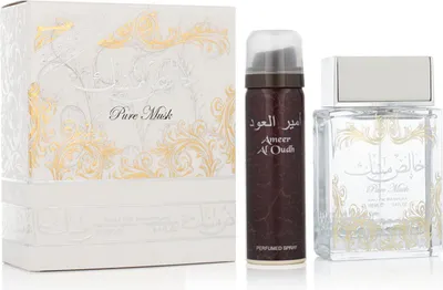 Produktbild von Lattafa Pure Musk EDP 100 ml + DEO Spray 50 ml (unisex)