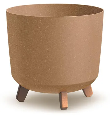 Produktbild von Prosperplast Blumentopf GRACIA TUBUS Eco Wood Natur 29,8 cm