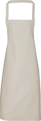 Immagine prodotto di Premier Workwear PR102 | Grembiule in cotone (senza tasca) - 60 x 87 cm - Colore: Naturale (circa Pantone 1205) - Dimensioni: 60 x 87 cm cm