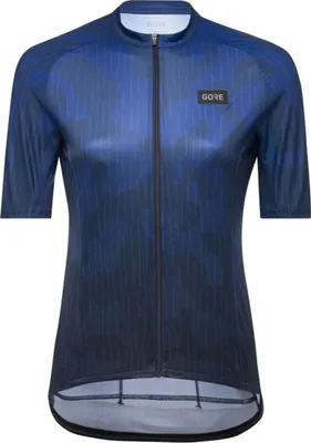 Produktbild von GORE Kurzarm Fahrradtrikot - RAIN CAMO WMN - Blau 38