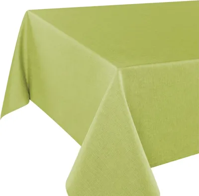 Produktbild von Famanu Tischdecke Grün - Rechteckig - 130 x 160 cm - Pflegeleicht