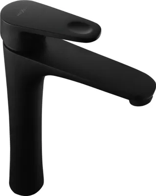 Image de Mitigeur de lavabo Kama noir haut (72510-70)