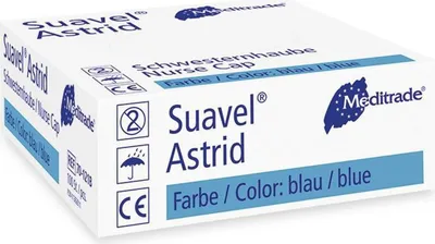 Produktbild von 1000 Suavel Astrid -  53 cm - Schutzhauben - blau