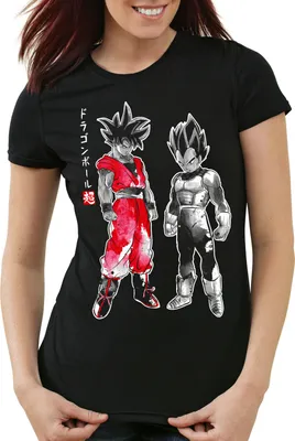 Produktbild von style3 Saiyajin Dragon Power Damen T-Shirt ball anime japan, Größe:XS