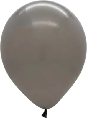 Produktbild von Kalisan - Unifarben - Ballons "Standard", Latex 50er-Pack SG37368 (Einheitsgröße) (Grau)